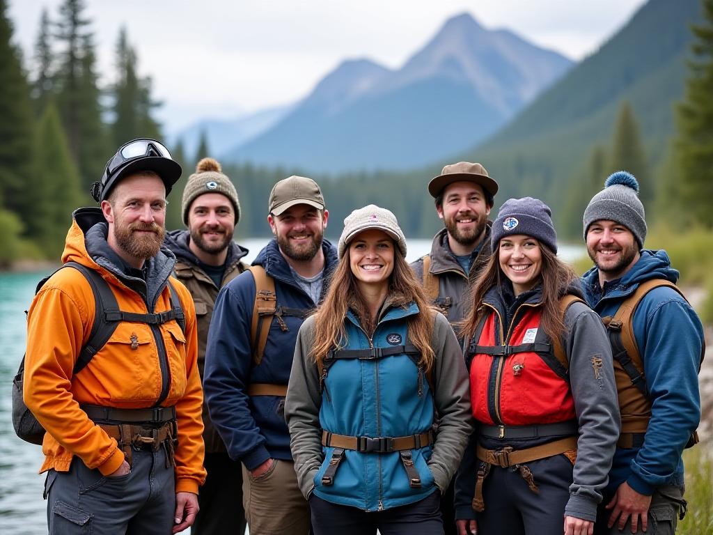 Tundra Tides team of professional wilderness guides
